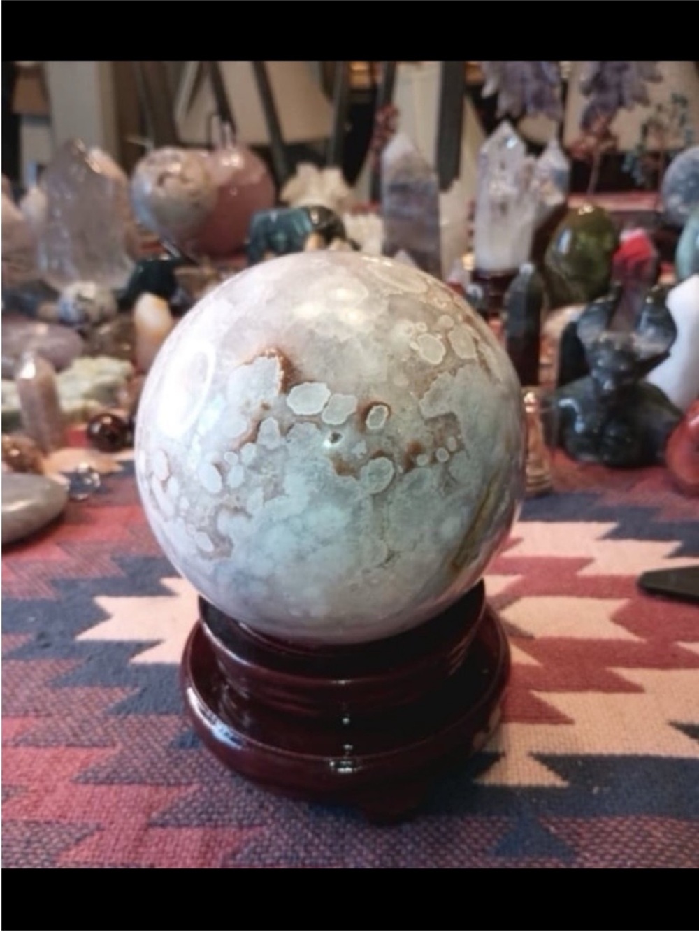 Pink Amethyst Sphere 5lbs HQ Stunning!! - Picture 7 of 7